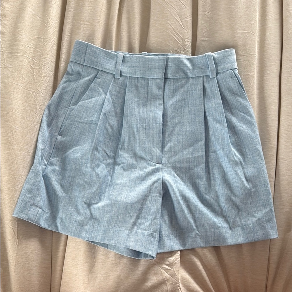 Abercrombie & Fitch Light Blue Women's Shorts